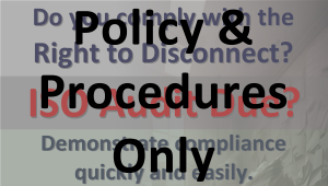 Right to Disconnect Policy and Procedure Pack